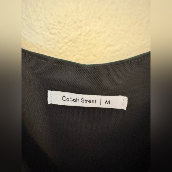 NEW Cobalt Street Sleeveless Midi Dress A Line Emerald Green Swing Medium NWOT - Picture 7 of 12